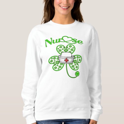 Nurse St Patricks Day 2023 Sweatshirt