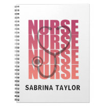 Nurse Stethoscope RN  Notebook