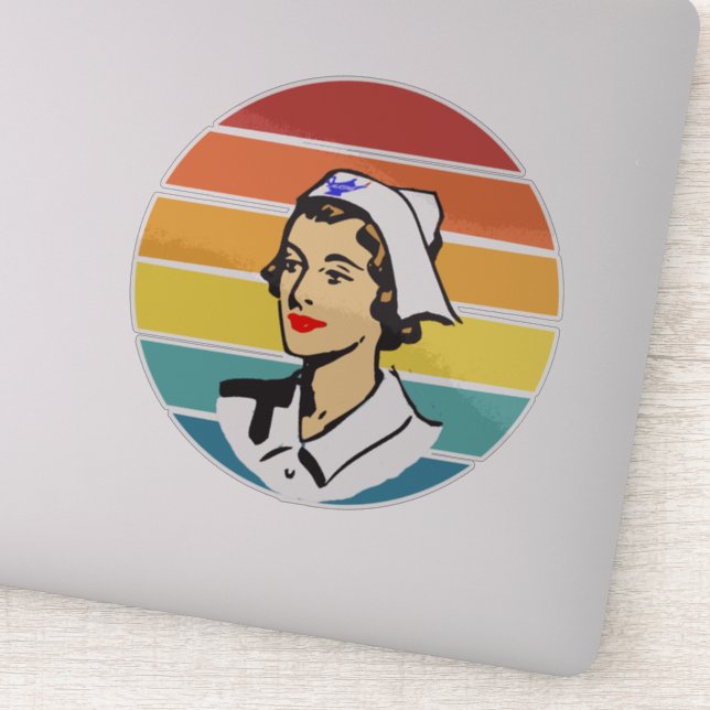 Nurse Sticker (Detail)
