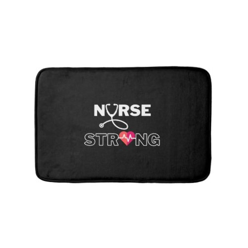 Nurse strong style   bath mat