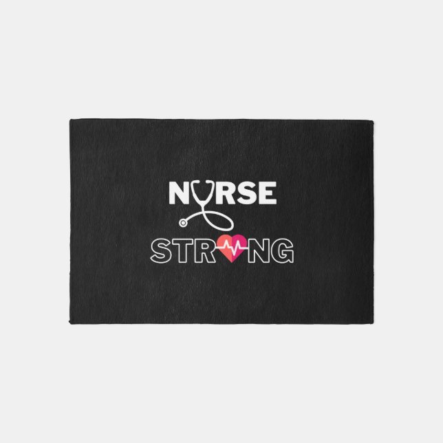 Nurse strong style   rug (Front)