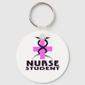 NURSE STUDENT PINK KEYCHAIN