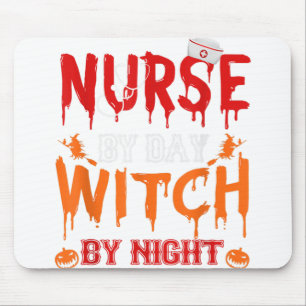 Nurse Sugar Skull Stethoscope Medical Halloween Co Mouse Pad