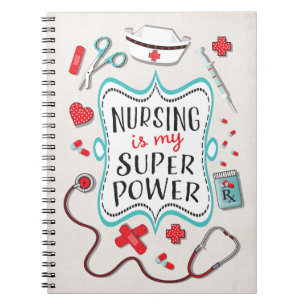 Nurse Super Power Notebook