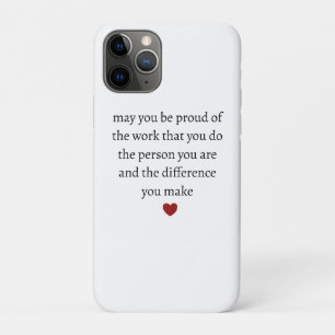 Nurse teacher mother appreciation  pround Thank   iPhone 11 Pro Case