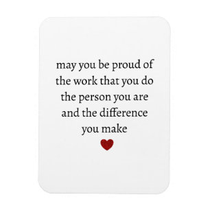 Nurse teacher mother appreciation  pround Thank   Magnet