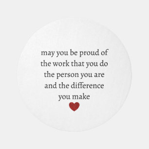 Nurse teacher mother appreciation  pround Thank   Outdoor Rug
