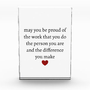 Nurse teacher mother appreciation pround Thank Photo Block