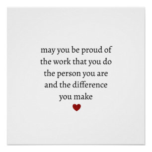 Nurse teacher mother appreciation pround Thank Poster