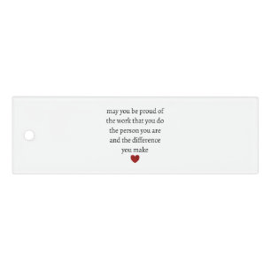 Nurse teacher mother appreciation pround Thank Ruler