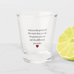 Nurse teacher mother appreciation  pround Thank   Shot Glass