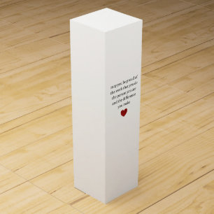 Nurse teacher mother appreciation  pround Thank   Wine Box