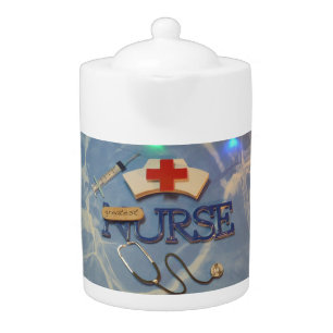 Nurse teapot