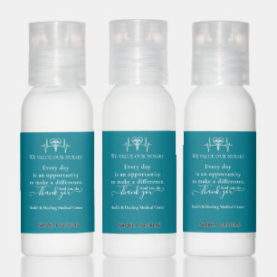 Nurse Thank You Appreciation Week Month Bulk Hand Lotion