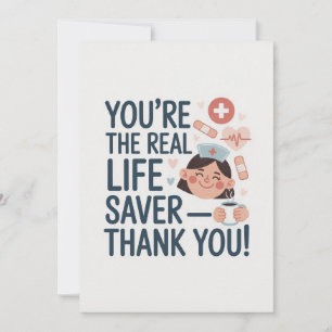 Nurse Thank You Card