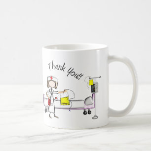 Nurse "Thank You" Gifts Coffee Mug
