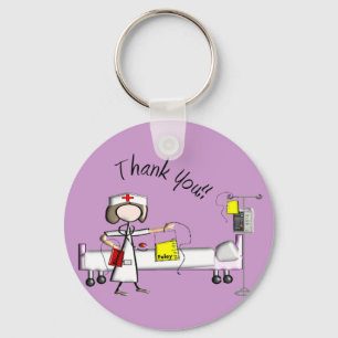 Nurse "Thank You" Gifts Keychain