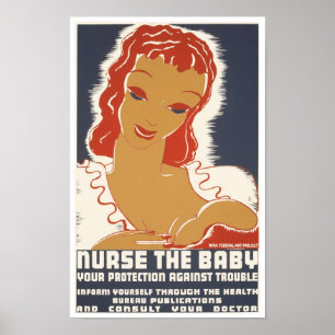 Nurse The Baby Poster