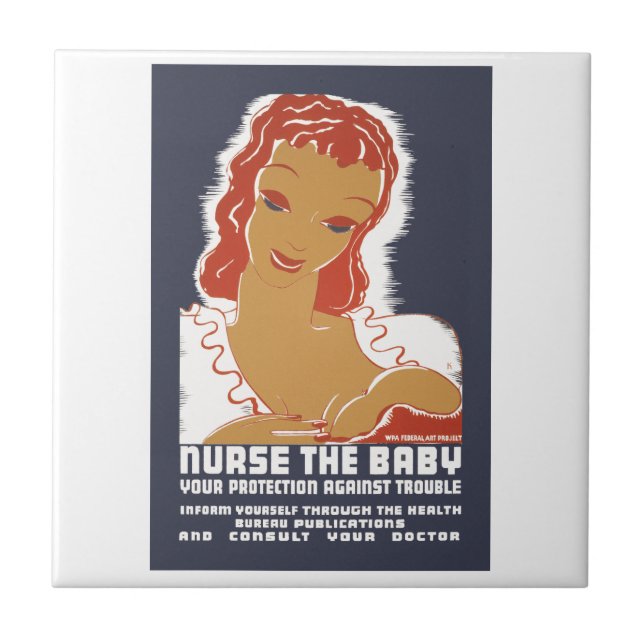 Nurse the Baby Tile (Front)