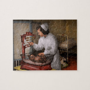 Nurse - The pediatrics ward 1943 Jigsaw Puzzle