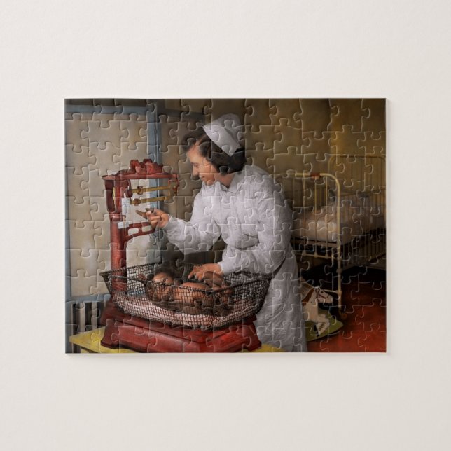 Nurse - The pediatrics ward 1943 Jigsaw Puzzle (Horizontal)