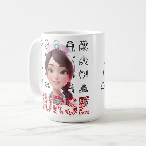 nurse_themed coffee mugs for healthcare profession