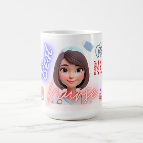 Nurse_themed coffee mugs for healthcare profession