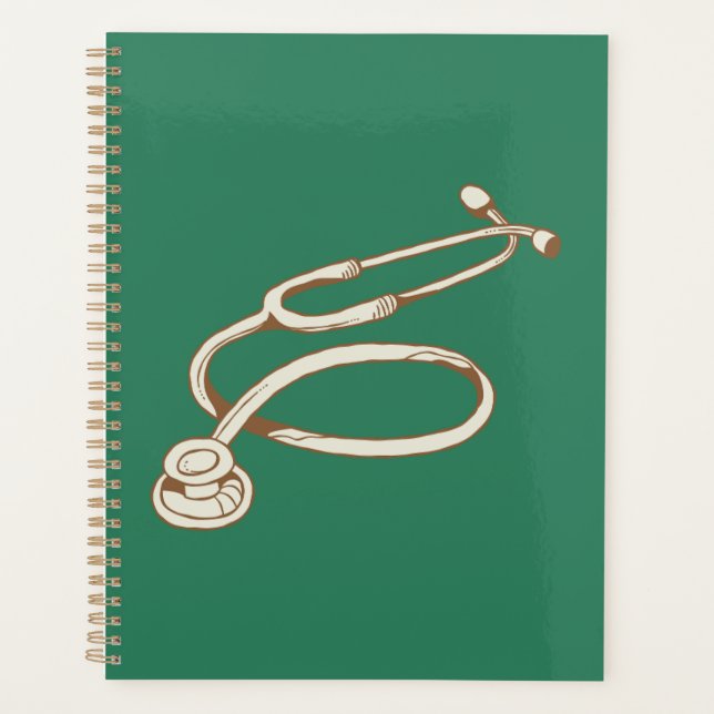 Nurse-Themed Notebook for Work & Notes (Front)