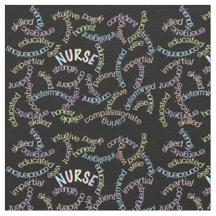 Nurse Tools Black  Fabric