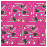 Nurse Tools Fabric Fuschia Pink