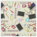 Nurse Tools Fabric Yellow