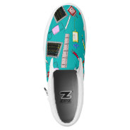 Nurse Tools Teal Blue Slip-on Sneakers at Zazzle