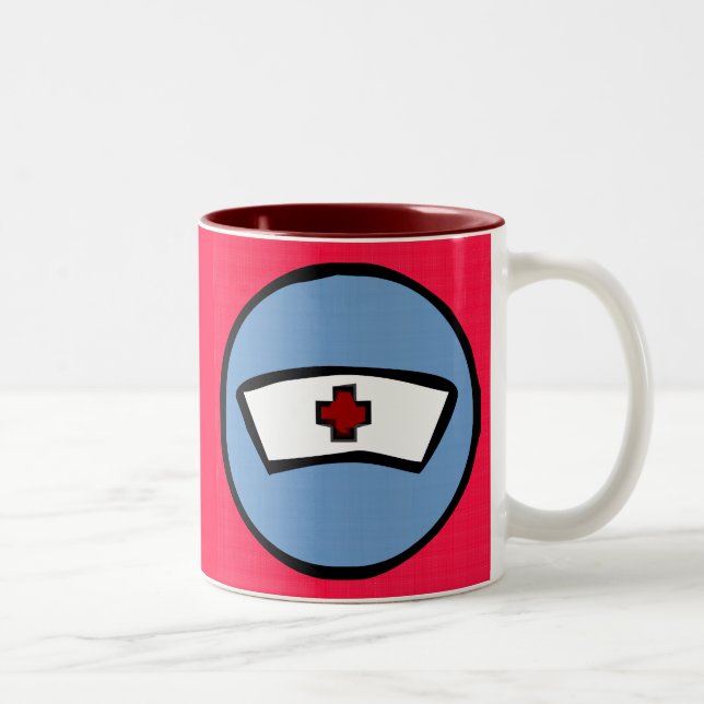 nurse Two-Tone coffee mug (Right)