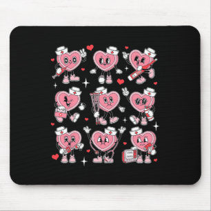 Nurse Valentine Candy Heart Er Icu Nicu Rn Nurses Mouse Pad