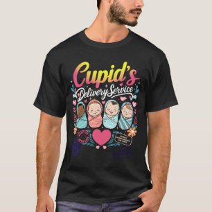 Nurse Valentine Cuds Delivery Service Labor And T-Shirt