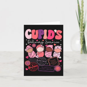 Nurse Valentine Cupid's Delivery Service Labor And Card