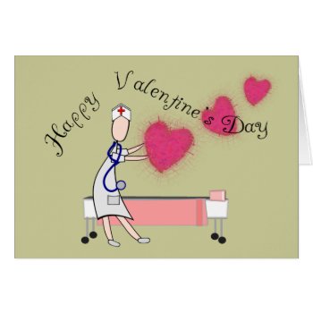 Nurse Valentine Gifts "happy Valentine's Day" by ProfessionalDesigns at Zazzle