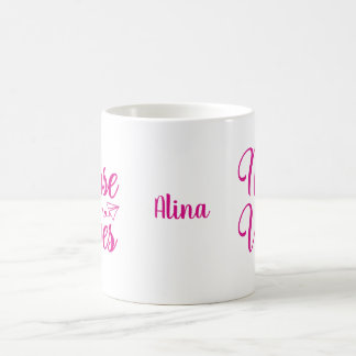 Nurse Vibes personalize name  Coffee Mug