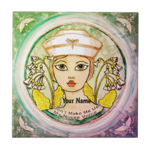 Nurse voice ceramic tile