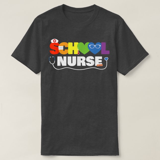Nurse Week 2022 Gift School Nurse Back To School  T-Shirt (Design Front)