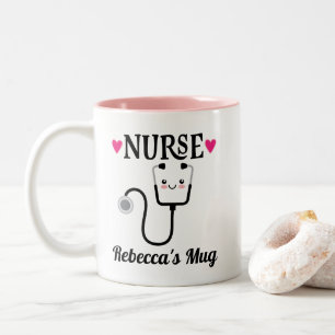 Nurse Week Appreciation Gift Two-Tone Coffee Mug