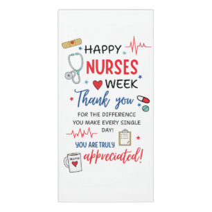 Nurse Week Sign Printable Appreciation Nurse Thank