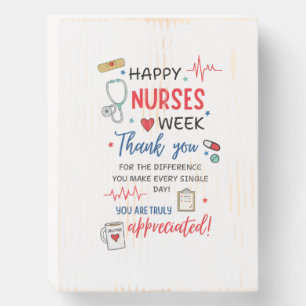 Nurse Week Sign Printable Appreciation Nurse Thank
