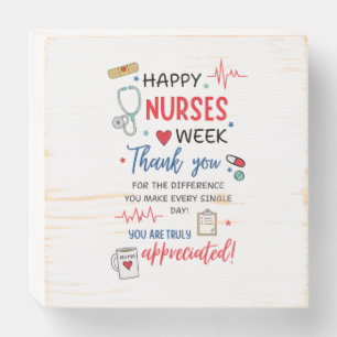 Nurse Week Sign Printable Appreciation Nurse Thank