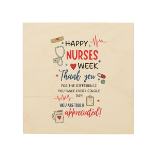Nurse Week Sign Printable Appreciation Nurse Thank