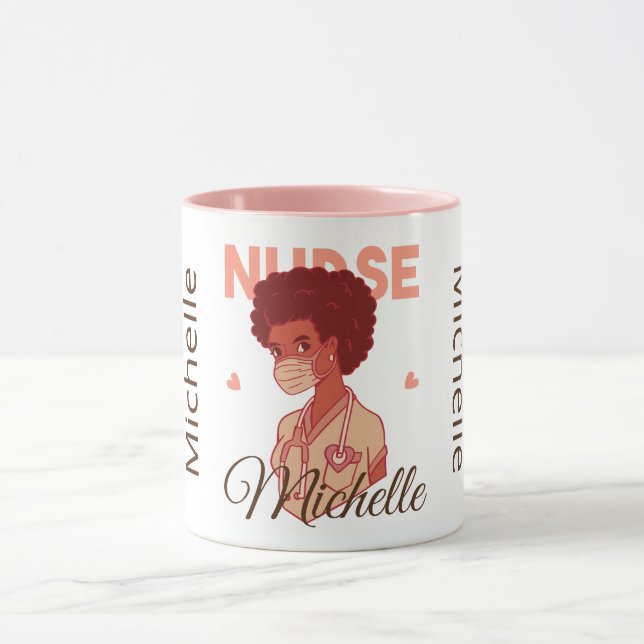 Nurse Woman of Color  Mug (Center)