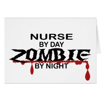 Nurse Zombie Cards