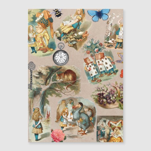  Nursery Alice Colorful 1800s Classic Wonderland  (Front)