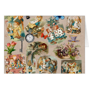Nursery Alice Colorful 1800s Classic Wonderland