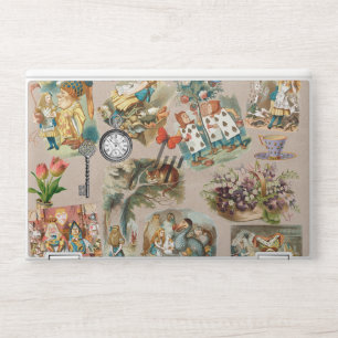 Nursery Alice Colorful 1800s Classic Wonderland HP Laptop Skin